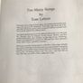 Too many songs by Tom Lehrer with not enough drawings by Ronald Searle Image 2