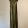Stephanel maxi satin slip dress Image 3