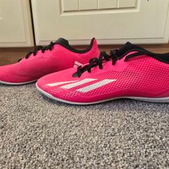 adidas X Speedportal .4 IN Own Your Football - Shock Pink/Footwear White/Core Black