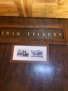 Galway Tram sign and Photos