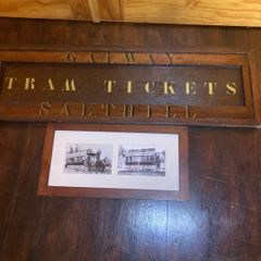 Galway Tram sign and Photos