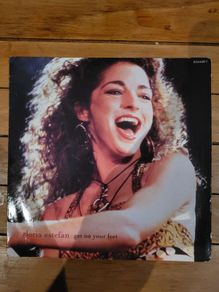 Gloria Estefan Get On Your Feet 7 inch Vinyl 1989 Epic 655450 7