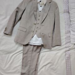 Boys beige suit