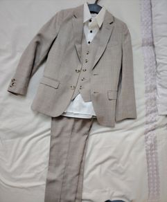 Boys beige suit