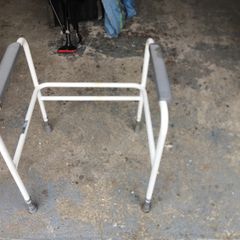 Disability toilet frame.