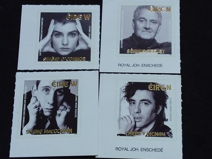 Ireland Mint Stamps : Iconic Irish Voices - Self Adhesive Stamps , 2024 - MNH