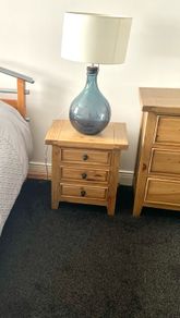Bedside locker x2