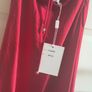 Oh Hello Clothing Red Satin Maxi Dress - Size 32 Image 3
