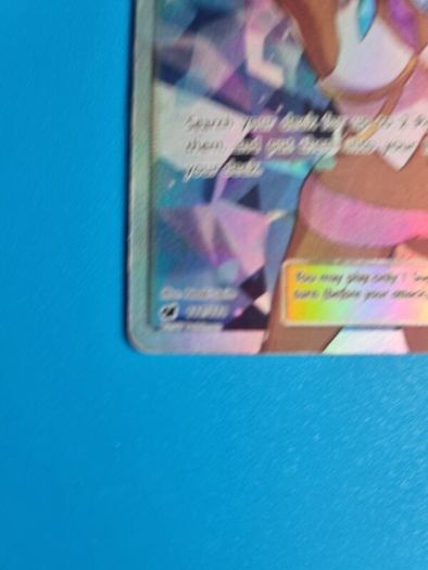 Olivia Rare Full Art Trainer Pokemon Card from Crimison Invasion (2017)