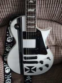 esp ltd iron cross james hetfield mettalica
