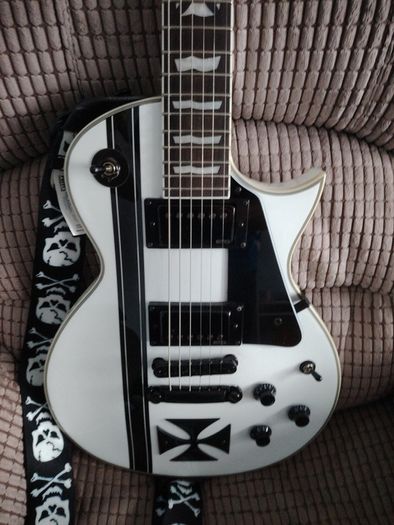 esp ltd iron cross james hetfield mettalica