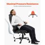 Executive Chair, High Back Office Chair with Flip-up Armrests & Lumbar Support, Ergonomic Desk Chair Adjustable Tilt & Height, PU Leather Swivel Rolling Chair for Working, Study, Gaming, Black Image 4