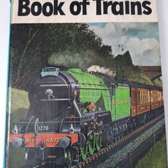 Vintage 1970s Ian Allan Book of Trains Hardback,  Flying Scotsman Cover