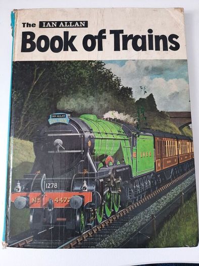 Vintage 1970s Ian Allan Book of Trains Hardback,  Flying Scotsman Cover