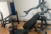 Cable Multi Gym + Bench