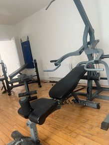 Cable Multi Gym + Bench