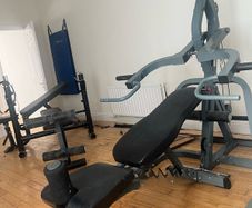 Cable Multi Gym + Bench