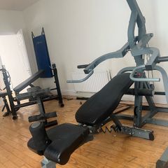 Cable Multi Gym + Bench