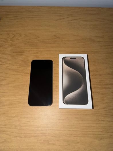 iPhone 15 Pro Max, Natural Titanium 256gb