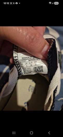 Bag of girls shoes