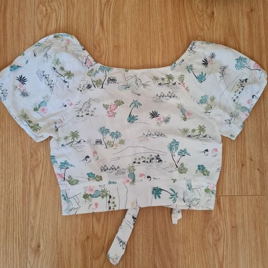 Cotton Floral Top