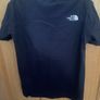 Navy North Face short sleeved T-shirt size Small (7-8 years) Image 4