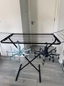 Clothes rail laundry