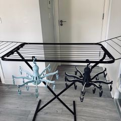 Clothes rail laundry
