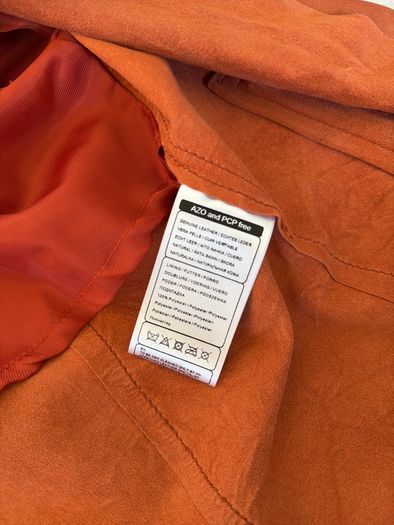 Cigno Nero Genuine Leather Jacket in Tan  UK 10 / EU 38