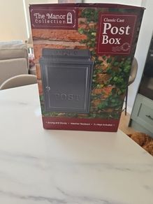 Aluminum post box
