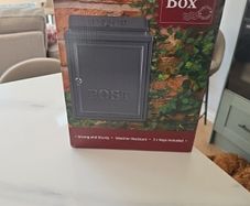 Aluminum post box
