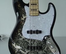 Fender  F.s.r. Black Paisley Jazz Bass