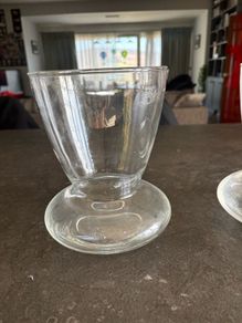 Pair of glass vases