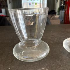Pair of glass vases