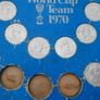 Vintage 1970 ESSO Football World Cup Coin collection Image 5