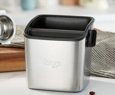 Sage The Knock Box Mini Coffee Grind Bin, Silver