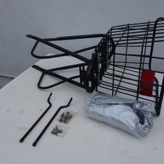 Bicycle carrier with basket
