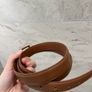 Belt with Gold Buckle Image 3