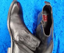 Mens Bugatti Leather Boots Size 44 Never Worn