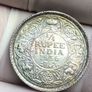 1936 1/4 PROOF Rupee Silver Rare Image 2