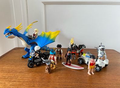 Playmobil Assorted Figures including dragon