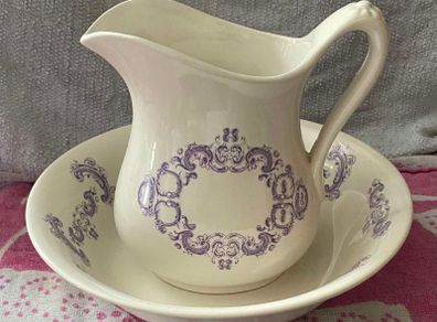 wash bowl and water jug