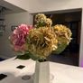 Large Artificial Hydrangeas & Sedum Stems Image 3