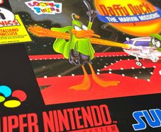 Daffy Duck Marvin Missions for Nintendo SNES - Brand New - Boxed & Mint