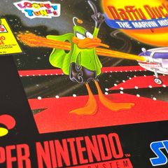 Daffy Duck Marvin Missions for Nintendo SNES - Brand New - Boxed & Mint