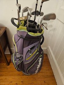 Taylormade G15 Set Of Golf Clubs Plus Driver,5 Wood-3 Wood Plus Putter.