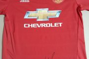 Wes Brown signed Manchester United jersey