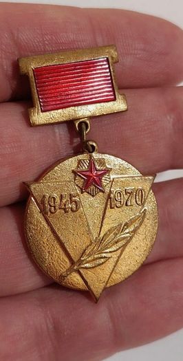 Soviet WW2 War Veteran Badges