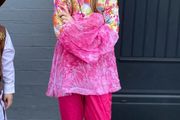 Flower power costume Age 6