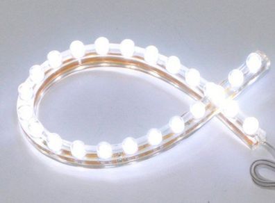24 led Cool White flexible LED light